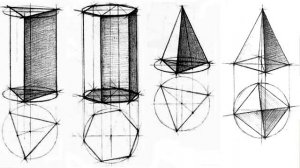 Как научиться рисовать? Урок 3. Форма предметов.