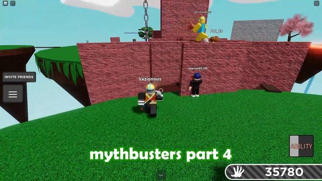 Building walls in Slap Battles | Roblox смотреть онлайн