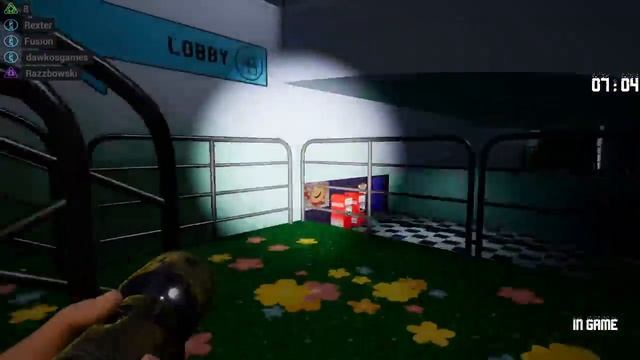 PLAYING AS GLAMROCK ANIMATRONICS HUNTING GREGORY AND FRIENDS. - FNAF Security Breach Multiplayer смотреть онлайн