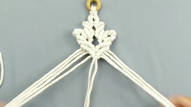 DIY Macrame Wall Hanging Christmas Tree Tutorial | Christmas Tree Ornament смотреть онлайн