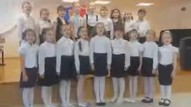 Хор 1 класса ДМШ Заозерск смотреть онлайн