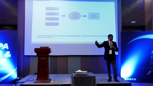 Nishant Goel presenting RPA Plus – Taking RPA to the Next Level @ World RPA Summit смотреть онлайн