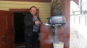 Первый запуск Ямаха-5 2такт, 2012 год