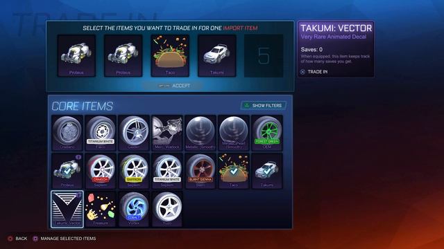 CONSEGUI O DUELO DE DRAGÕES NO TRADE UP | Rocket League Dueling Dragons Trade up