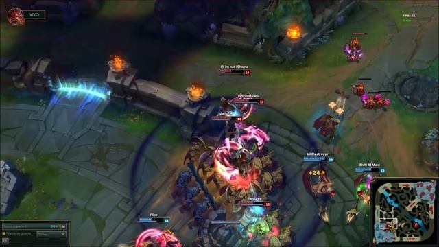 Bug Azir Ping Pong [ONE FOR ALL] League of Legends смотреть онлайн