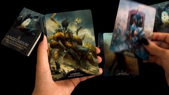 Обзор колоды Angelarium Oracle of Emanations / Обзор колоды Ангелариум Оракул Эманаций смотреть онлайн
