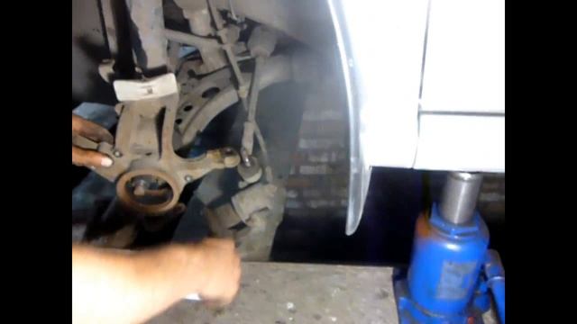 Skoda Fabia Как заменить передний ступичный подшипник