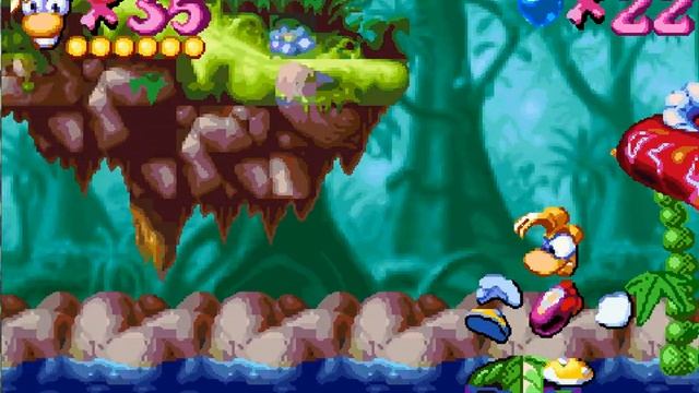 Rayman Advance Death-Free Walkthrough - part 6 - Moskito's Nest смотреть онлайн