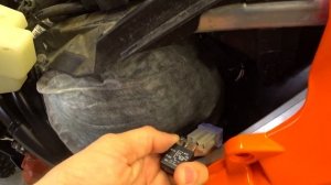 Установка вентилятора на радиатор охлаждения мотоцикла эндуро КТМ от 2017 года выпуска