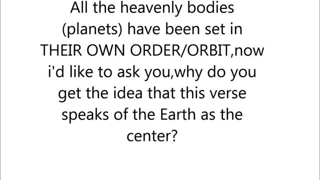 Answering Islamophobes - science in the Quran True or False (Quran 21:33) смотреть онлайн