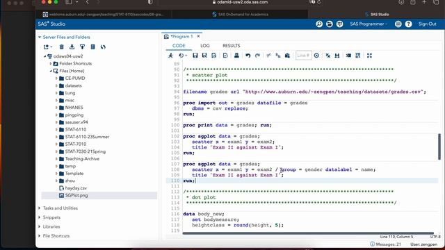 SAS - 8A - SAS Graph смотреть онлайн