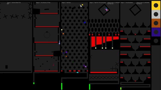 7 Stages Elimination Marble Race ASRM in Algodoo смотреть онлайн