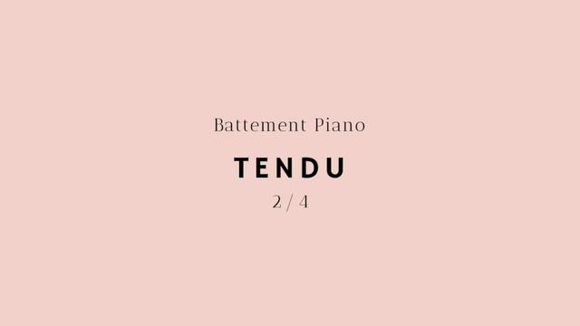 Ballet Music - Tendu I (2/4) смотреть онлайн