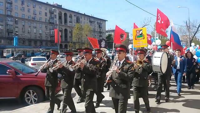 Марш победы гагаринский район, Москва! смотреть онлайн