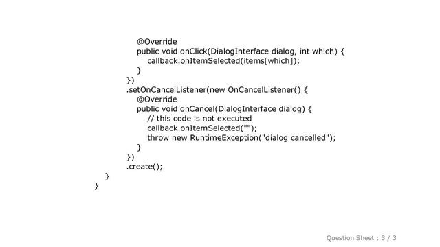 Android : OnCancelListener is not called in DialogFragment смотреть онлайн