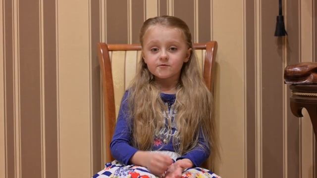 Анечка 6 лет "Не будите русского медведя" смотреть онлайн