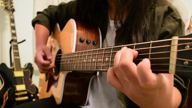 i love you - Billie Eilish - Fingerstyle Guitar Cover (+TABS) смотреть онлайн