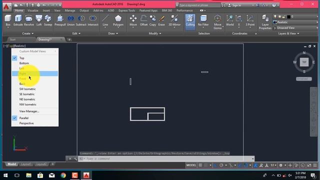 autocad 2016 matrials function in 3D смотреть онлайн
