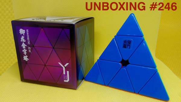 Unboxing №246 YJ YuLong 2M Pyraminx. Обзор