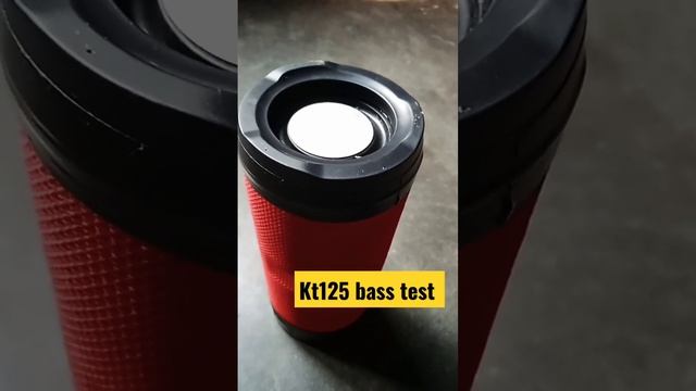 Kt 125 bluetooth speaker bass test #Shortsview смотреть онлайн