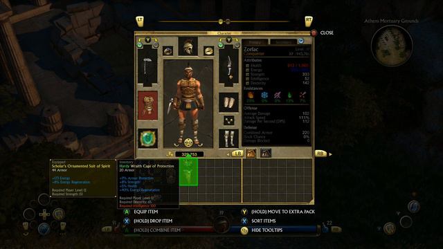 Titan Quest Xbox One X gameplay Side quests act 1 смотреть онлайн