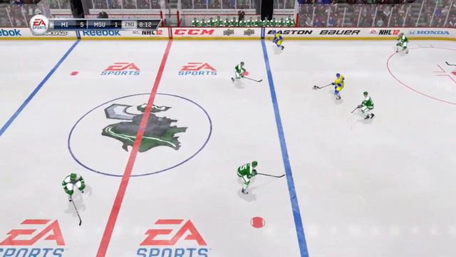 NHL 12 College Rivalry Special - Michigan v Michigan State смотреть онлайн