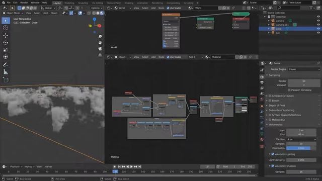 Blender Procedural Shading-Shader Composition(4/4):Volumetric Shaders(한글자막) смотреть онлайн