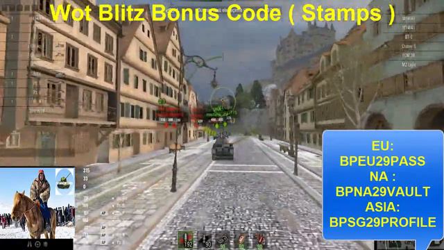 Wot Blitz Bonus Code EU & NA & ASIA || Stamps Code смотреть онлайн