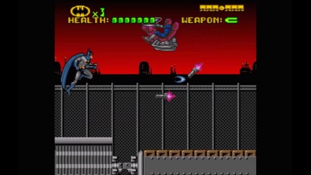 Super Nintendo (Snes) 16-bit Batman Revenge of the Joker stage 6