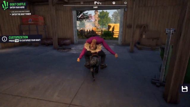 Saddle Location in Goat Simulator 3 (People Can Ride the Goat) смотреть онлайн