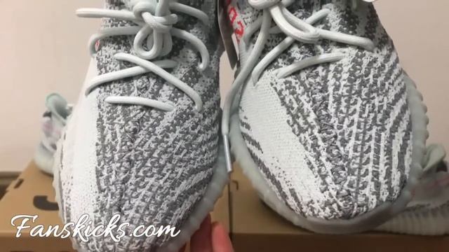 Как определить оригинальные Adidas Yeezy Boost 350 v2 Blue Tint смотреть онлайн