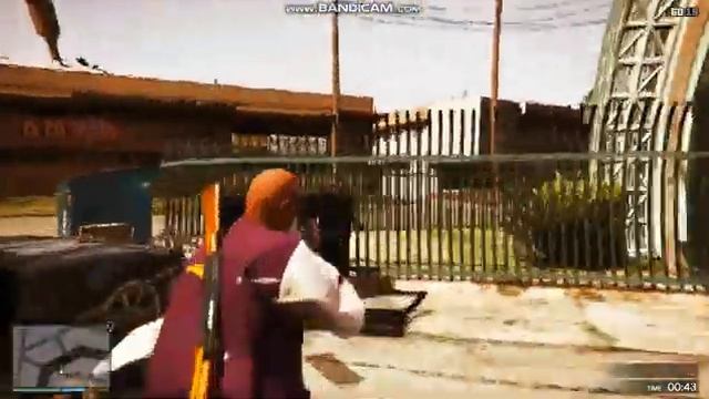 GTA 5 Что будет если переключиться на любого бандита в доп задание на Тревора ? смотреть онлайн