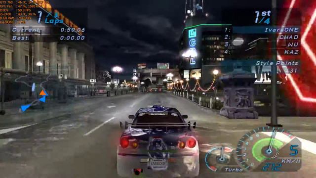 Need for Speed Underground Walkthrough Part 93 - "Chad`s New Toy" смотреть онлайн