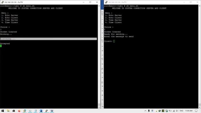 Socket Programming vs Shell bash script смотреть онлайн