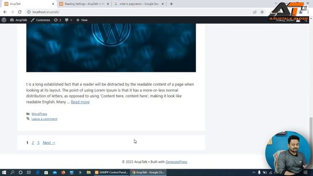 How to Add Pagination in WordPress Blog | How to Limit Post per Page in WordPress in Hindi смотреть онлайн