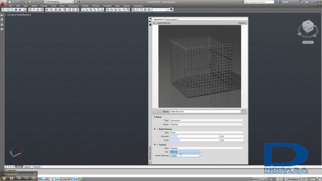 Creando Material Malla en Autocad 2012.wmv смотреть онлайн