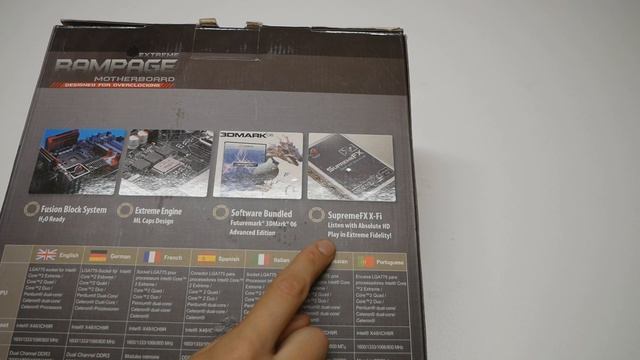 The BEST Computer Motherboard of ALL TIME - ASUS Rampage Extreme X48 (LGA775) Unboxing & Overview смотреть онлайн
