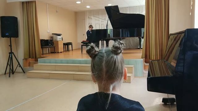 Антон экзамен 1 класс Сонатина Беркович смотреть онлайн