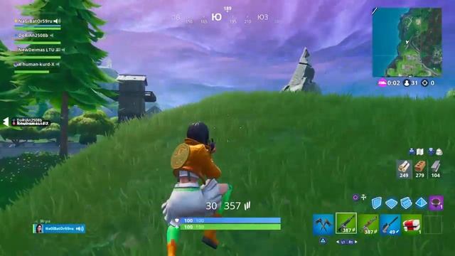 FORTNITE на ps4 slim. смотреть онлайн