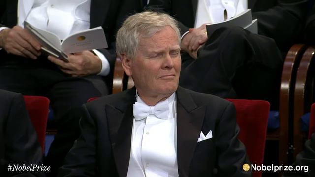 Carlos Ibanez presents Nobel Prize in Physiology or Medicine 2017 смотреть онлайн