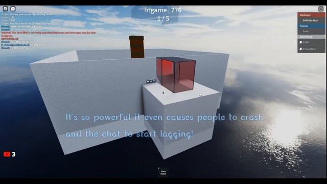 the bobm in roblox jenga is a little overpowered.. смотреть онлайн