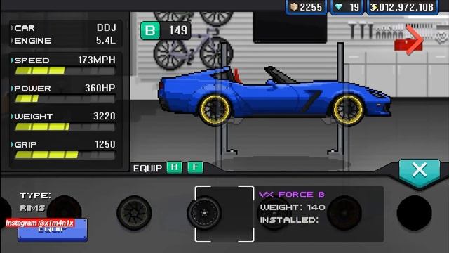 Pixel Car Racer Ghost Buster Corvette Build. смотреть онлайн