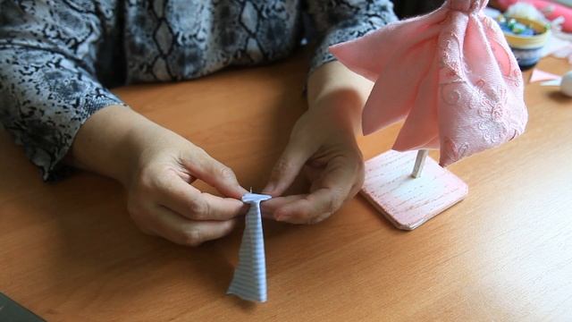 Нежная кукла "Майское чаепитие" своими руками. смотреть онлайн