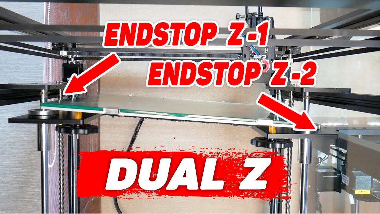 DUAL Z для 3д принтера в прошивках Reprap, Klipper, Marlin смотреть онлайн
