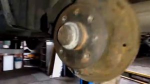 Daewoo Nexia замена салейнтблоков задней балки и заднего ступичного подшипника