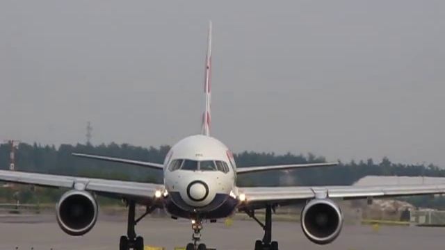 British Airways Boeing 757-200 Takeoff at Helsinki Airport смотреть онлайн