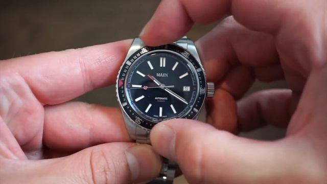 MAEN Hudson MKIII Swiss Automatic Watch Review - 38MM Perfect Size! смотреть онлайн