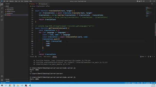 Translation app - React, AWS - part 3 смотреть онлайн