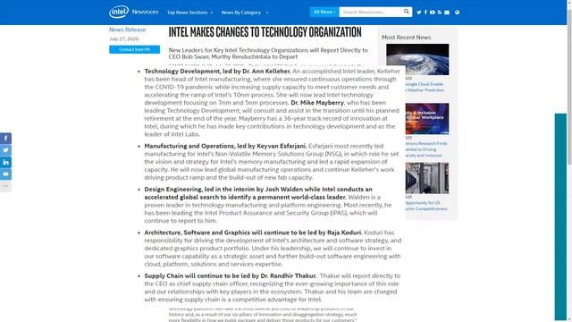 Intel Rocket Lake CPU | Intel Major Restructuring | AMD Zen 3 and RDNA 2 Big Navi on Track смотреть онлайн