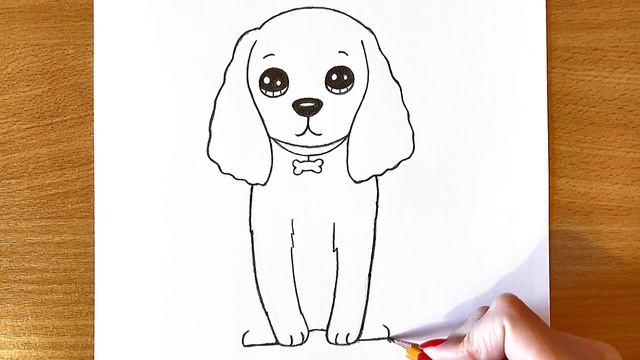 Как Нарисовать Собаку Легко И Просто | Рисуем Милую Собаку Карандашом Поэтапно смотреть онлайн